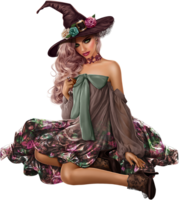 fantasy & Witch free transparent png image.