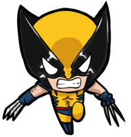 fantasy & Wolverine free transparent png image.