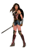 heroes & Wonder Woman free transparent png image.