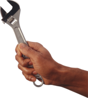 technic & Wrench spanner free transparent png image.